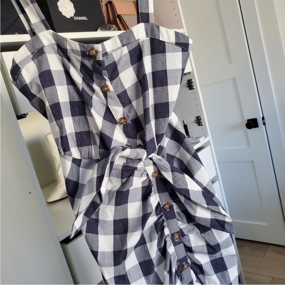 Likely 00 cotton dress plaid minka - Picture 4 of 12